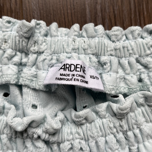 Ardene Light Blue Off the Shoulder Top - Picture 2 of 3